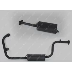 Глушитель (перед.+задний) трицикл MOTOLEADER ML 150/250