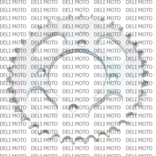 Звезда задняя (Ведомая) 428*38 Shineray XY150-10B Vista