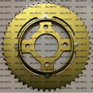Звезда задняя (Ведомая) 428x52T SFR (GOLD) VIPER MX200R с защитным кольцо