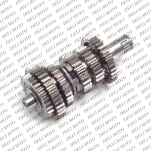 Вторичный вал КПП в сборе (L=147мм) Shineray XY150GY-11B