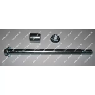 Ось переднего колеса + втулка MUSSTANG MT150/200-6