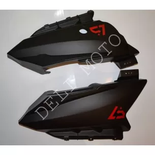 Пластик боковой нижней части черный VIPER V250-R1