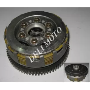 Сцепление в сборе CB 150-250 MUSSTANG 6 болтов, 7 дисков, 70 зу