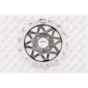 Тормозной диск (Передний) тип 2 Kinlon JL 150-70