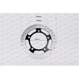 Диск тормозной 219mm 105 mm крепление 5 болтов (DISK30)