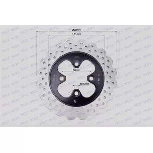 Диск тормозной 220 mm крепление 4 болта (DISK36)