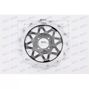 Диск гальмівний 241 mm 50 mm кріплення 4 болти (DISK56)
