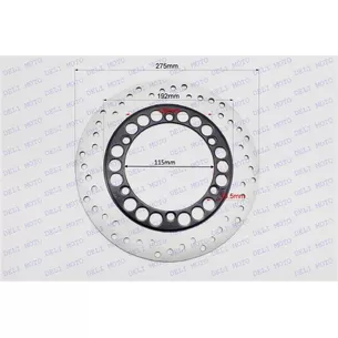 Диск тормозной 275mm 132mm крепление 5 болтов (DISK92)