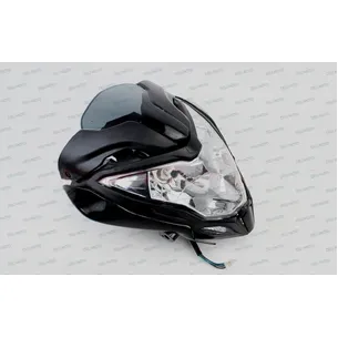 Пластик - обтекатель фары + фара, ветровик BAJAJ PULSAR NS-200