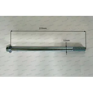 Ось переднего колеса d12mm; L215mm BAJAJ BOXER 150cc