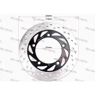 Диск тормозной передний D-240mm Geon Pantera 200