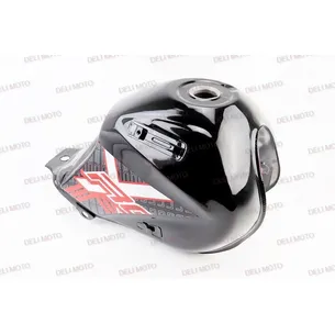 Бак топливный черный с красным рисунком Geon X-Road NEW Light 200-250
