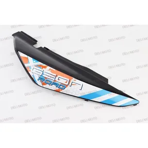 Пластик задний боковой правый черный с оранжевым рисунком Geon X-Road NEW Light 200-250