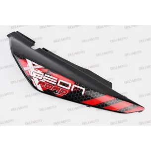 Пластик задний боковой правый черный с красным рисунком Geon X-Road NEW Light 200-250