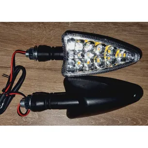 Повороты LED-12 (ZXD-49) ножка гибкая (пара)