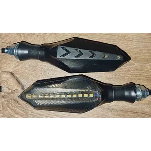 Повороты LED-12  ZXD-19 ножка гибкая (пара)