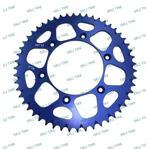 Звезда ведомая WLJF 520*52 (синяя) KOVI NC250-4T PRO
