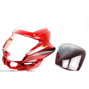 Пластик обтекатель фары+ ветровое стекло VIPER ZS150A красный
