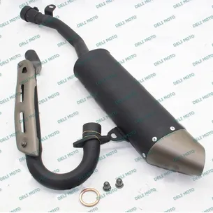 Глушитель в сборе (NEW) Shineray XY200GY-9А