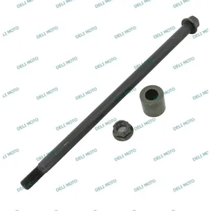 Ось переднего колеса+втулка+гайка Shineray VXR 300 (XY300GY-6C)