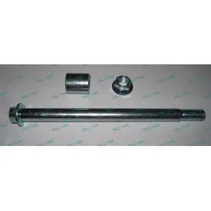 Ось переднего колеса+втулка+гайка FORTE SIRIUS 150