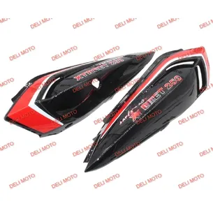 Пластик боковой задний (л+п) Musstang Xteet 250 (RTS250-N) Красный