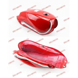 Бак топливный КРАСНЫЙ (без крепления под датчик топл.) VIPER ZS125J