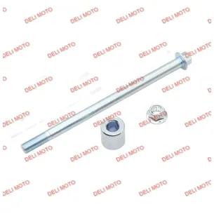 Ось заднего колеса+втулка+гайка М12*1,25 Shineray COLT 125