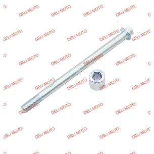 Ось переднего колеса+втулка(без гайки) Shineray COLT 125