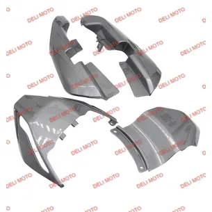 Пластик боковой задний (л+п) серый Mustang FIT MT125-8 F (FIT 2018)