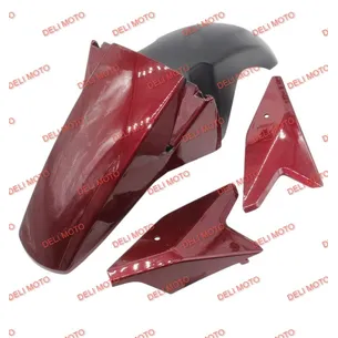 Крыло переднее красное Mustang FIT MT125-8 F (FIT 2018)