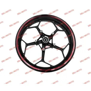 Диск переднего колеса черно-красный SPARK SP300RS-2